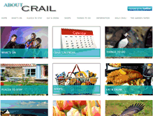 Tablet Screenshot of aboutcrail.co.uk